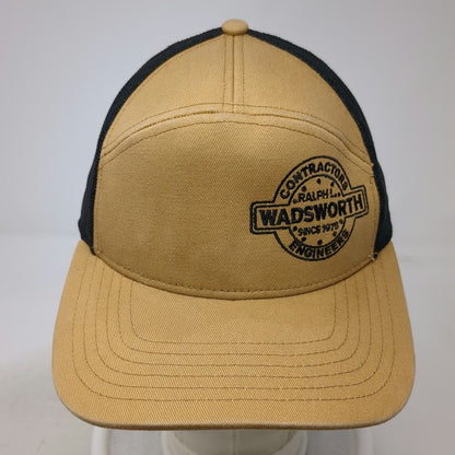 Outdoor Cap Trucker Hat Brown One Size Mesh Back Snapback Wadsworth Engineers