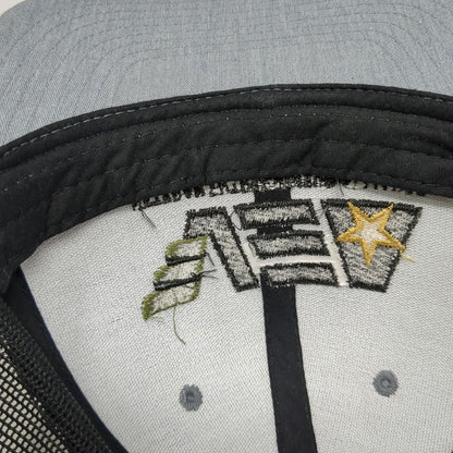 Yupoong Trucker Hat Gray Black OSFM Mesh Snapback Veteran Entrepreneur Alliance