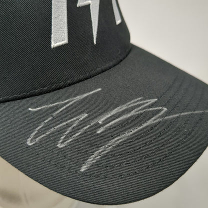 OTTO Warren Zeiders Signed Trucker Hat Black OS Autographed Mesh Snapback Bolt