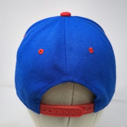 Blue Snapback One Size Costa Rica Hat Vamos Sele 3D Embroidery Graphic Flat Brim