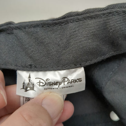 Disney Parks Snapback Black One Size Mickey Mouse Ears Hat Side Embroidery