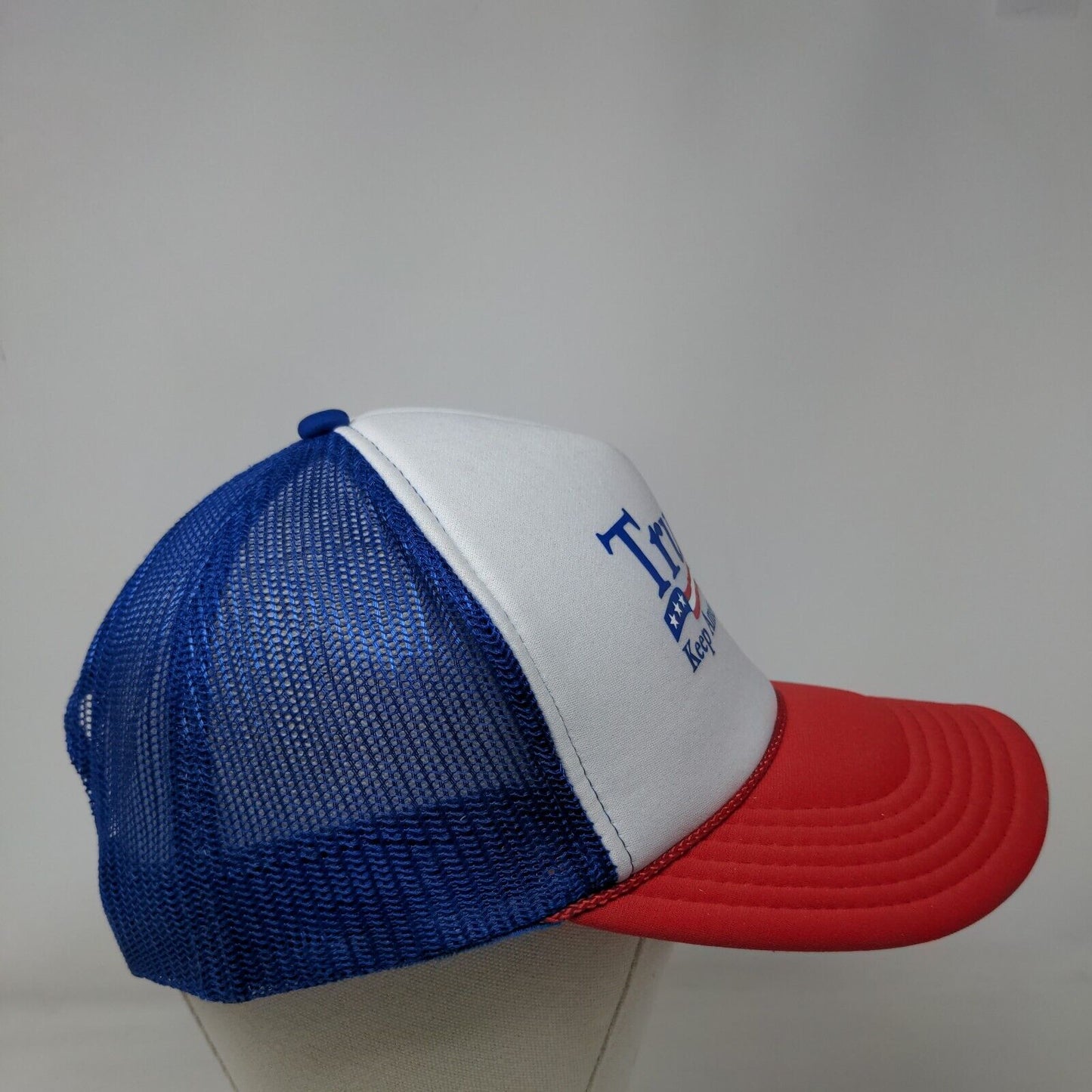 2020 Trump Keep America Great Snapback Trucker Hat Multi OSFM Mesh Back Otto