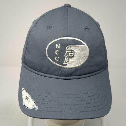 TaylorMade Baseball Cap Gray One Size NCC Chief Logo Polyester Slideback Hat