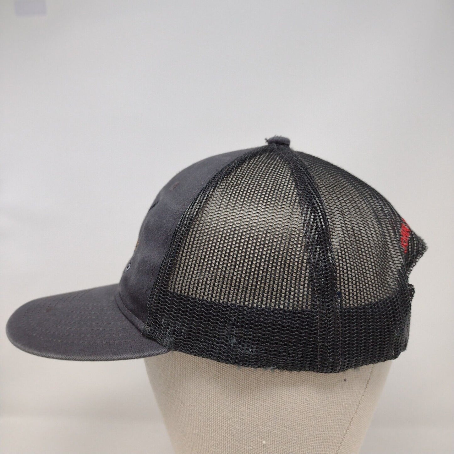 John Day Golf Club Snapback Trucker Hat Gray OSFA Mesh Back Port Authority