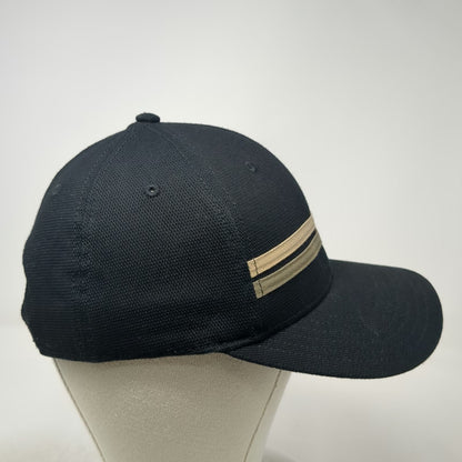G54 Snapback Hat Black One Size Idaho 1890 Moose Patch Striped Performance Mesh