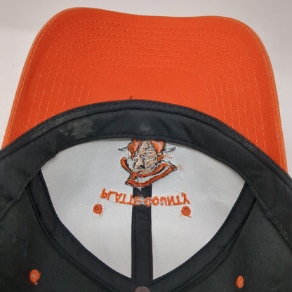 Plate County Snapback Hat Multicolor OS Adjustable Embroidered Outdoor Cap