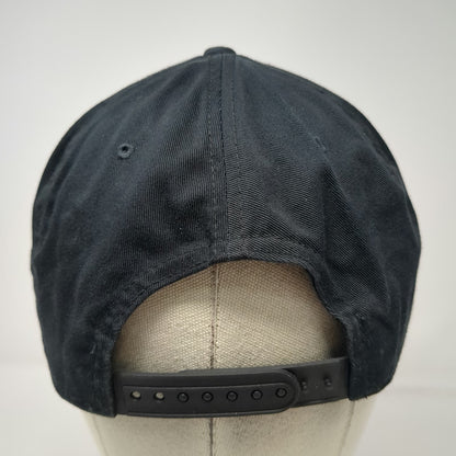 Nike Snapback Hat Black One Size Jordan Jumpman Patch 6 Panel Logo Athletic