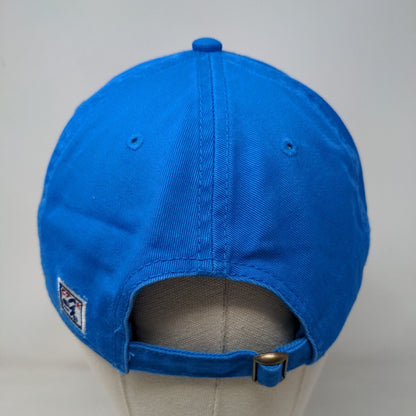 Camp Barney Medintz Slideback Hat Blue OSFM Embroidered The Game
