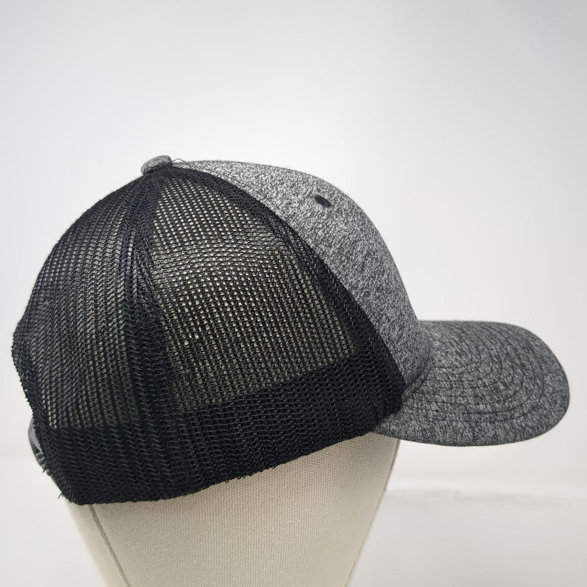 Les Schwab Tires Logo Trucker Hat Gray One Size Mesh Back Snapback Baseball Cap