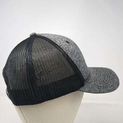 Les Schwab Tires Logo Trucker Hat Gray One Size Mesh Back Snapback Baseball Cap