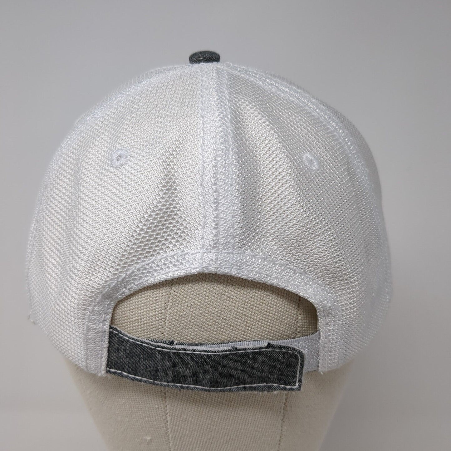 MWI Animal Health Strapback Trucker Hat Gray One Size Mesh Back 6 Panel