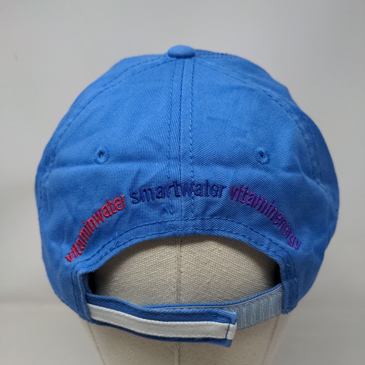 Glaceau Hydrate Responsibly Strapback Hat Blue One Size Embroidered