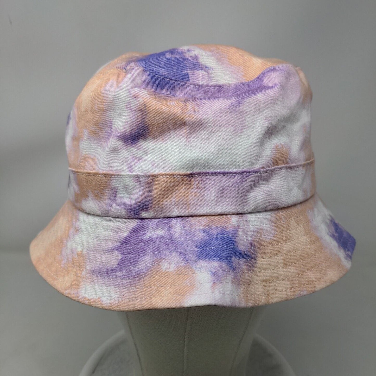 WAYF Bucket Hat Multicolor One Size Lightweight Flat Top Tie Dye Blank