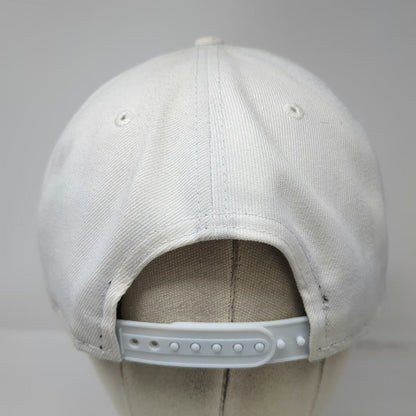 New Era Snapback White One Size Patron Tequila Bee Logo 9FIFTY Flat Brim Hat
