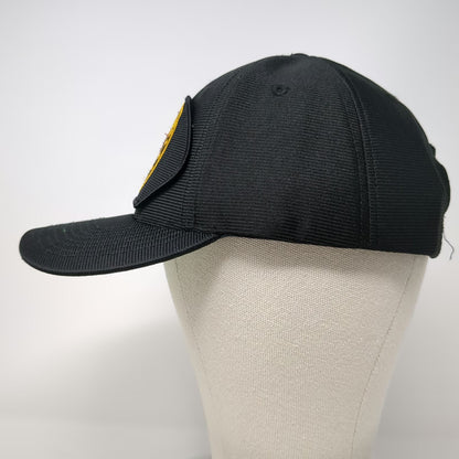 Eagle Crest Snapback Black One Size US Army Great Seal Patch Mesh Baseball Hat