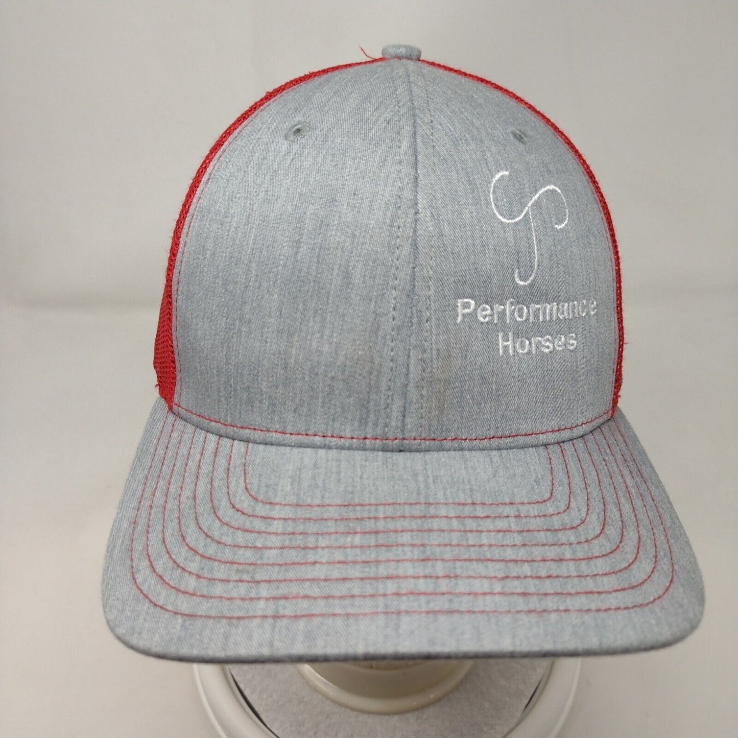 Performance Horses Snapback Trucker Hat Multicolor OSFA Mesh Back