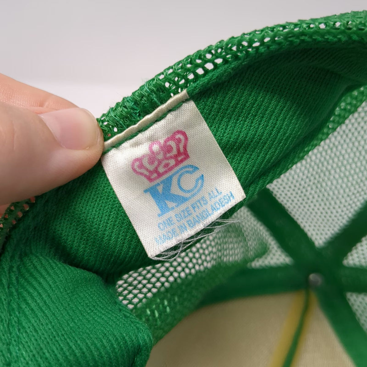 KC Trucker Hat Green One Size Crystalpalooza 2006 Enfield NH Water Skiing Mesh