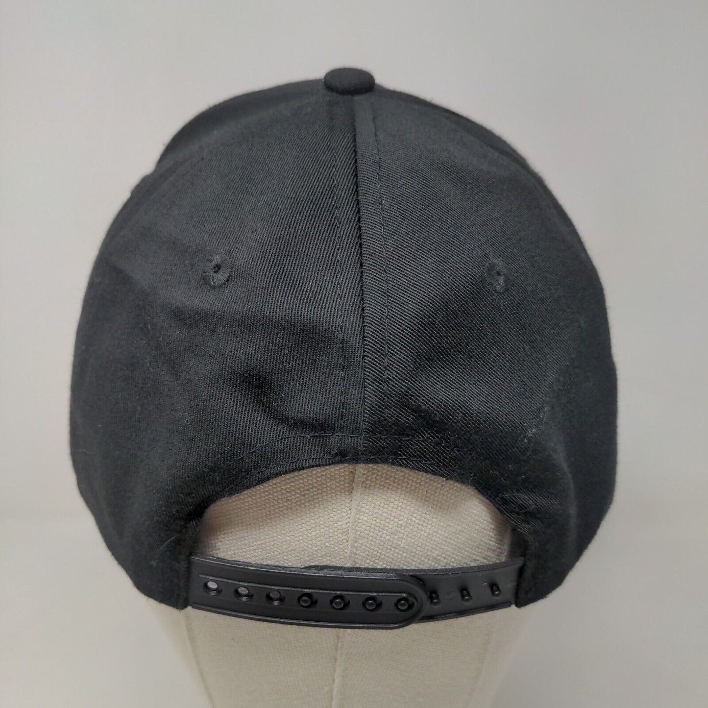 Teamworld Men's Snapback Hat Black Embroidered Dish Wineglass Logo