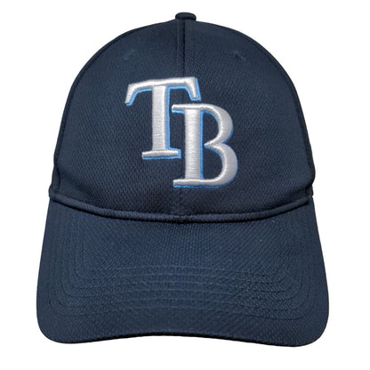 Tampa Bay Rays Strapback Hat Blue OSFM Embroidered Logo MLB OC Sports