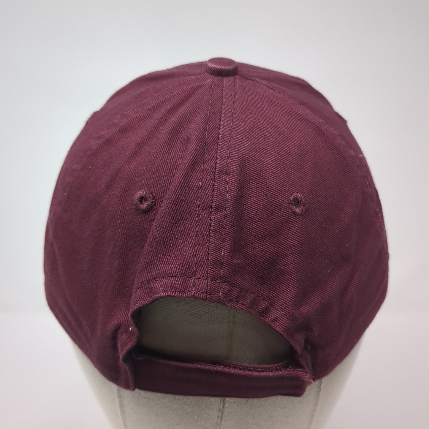 Stag Beer Strapback Hat Red One Size Adjustable Embroidered 6 Panel