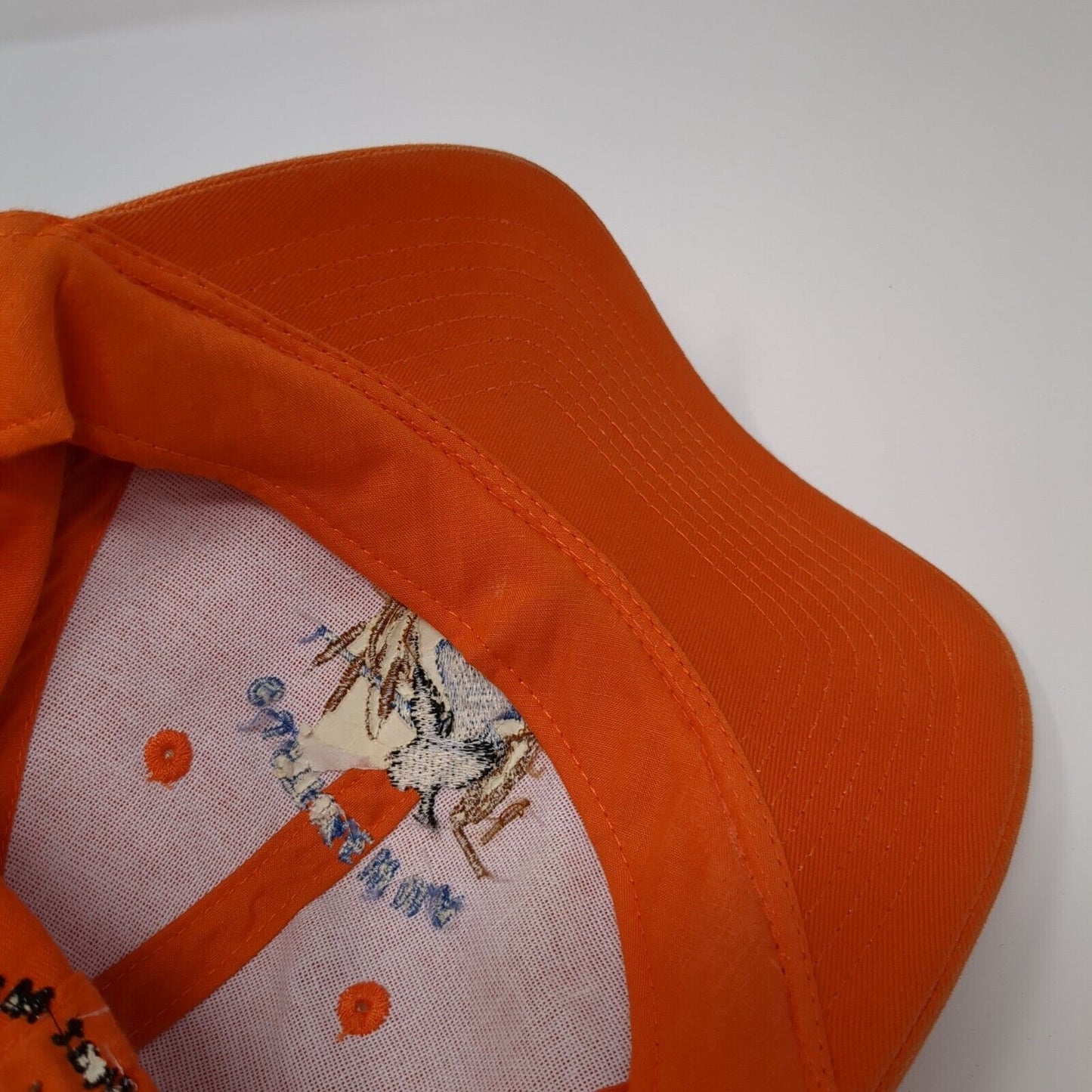 CJ Strike WMA Idaho Power Company Strapback Hat Orange One Size Outdoor