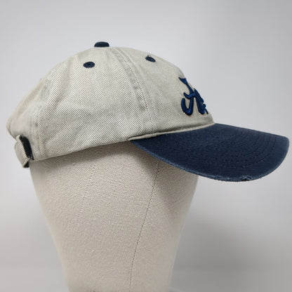 Arctic Circle Enterprises Baseball Cap Beige Blue One Size Alaska Strapback Hat