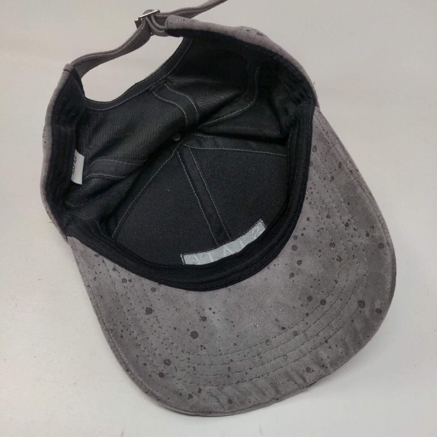 State Slideback Hat Gray One Size Adjustable Embroidered 6 Panel iLahui