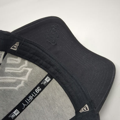 San Francisco Giants MLB New Era Baseball Cap Black L 39THIRTY Stretch Fit Hat