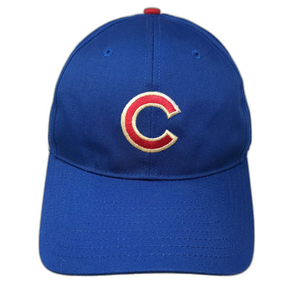 Chicago Cubs MLB Twins Enterprise Blue Snapback One Size Gray Under Brim Hat