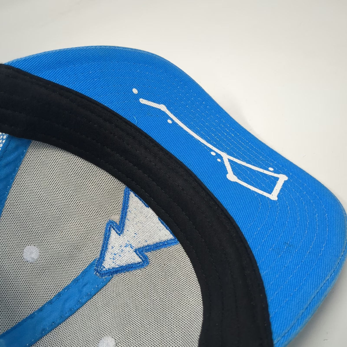 Disney Gravity Falls Trucker Hat Blue White One Size Pine Tree Big Dipper Logo