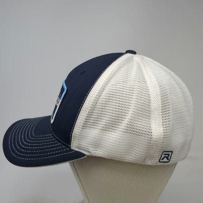 Richardson Cap Blue XL Fitted Mesh Flexfit West Ada Patch Hat 1950 Idaho