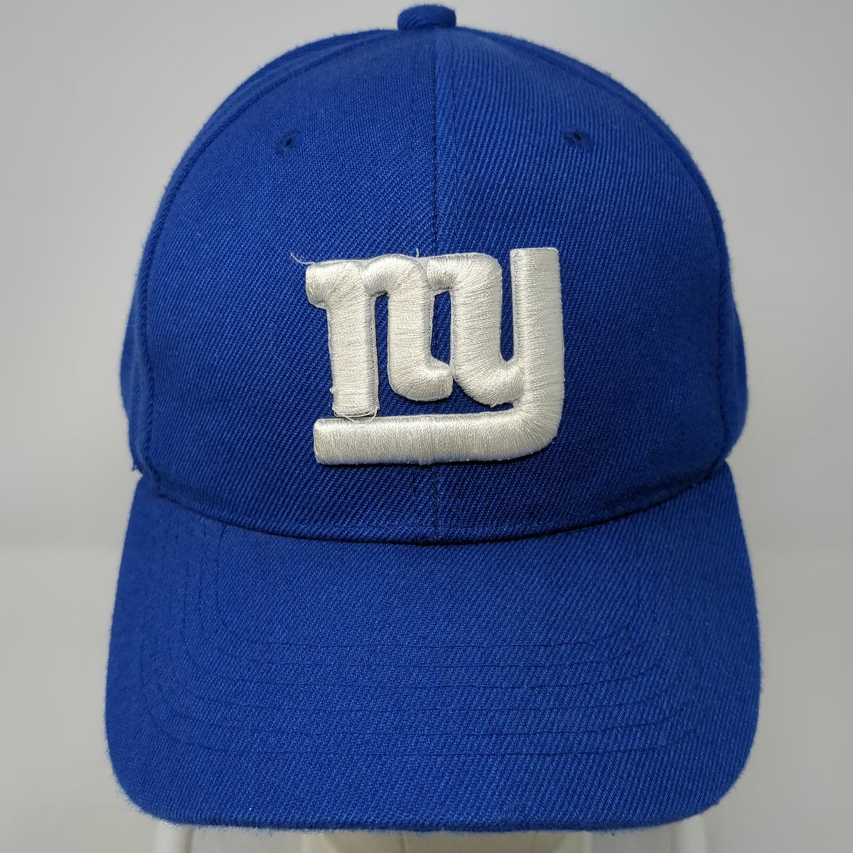 New York Giants Baseball Cap Blue One Size Embroidered Logo Strapback Hat