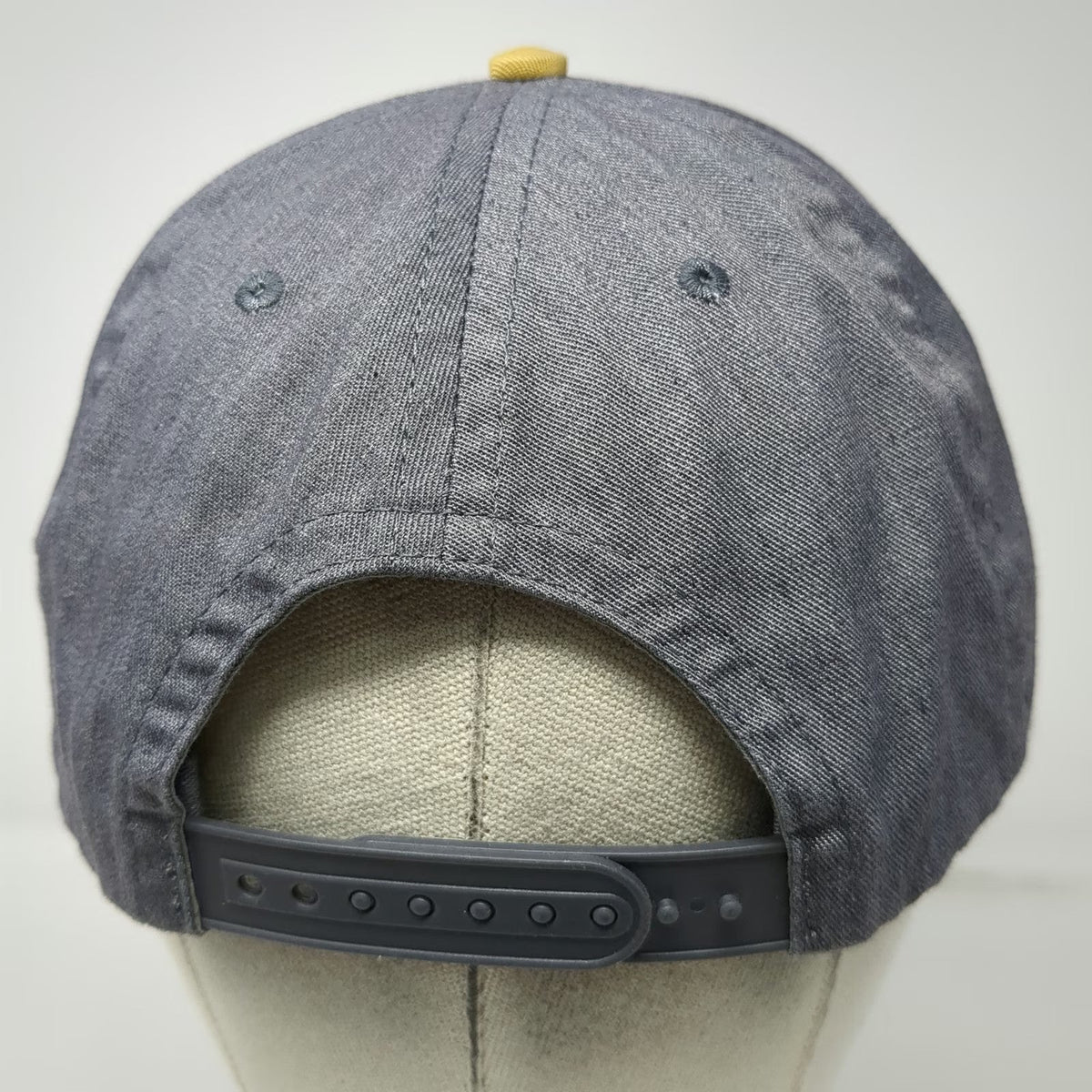 The Landmark Project 5 Panel Gray One Size Yellowstone Geyser Patch Snapback Hat