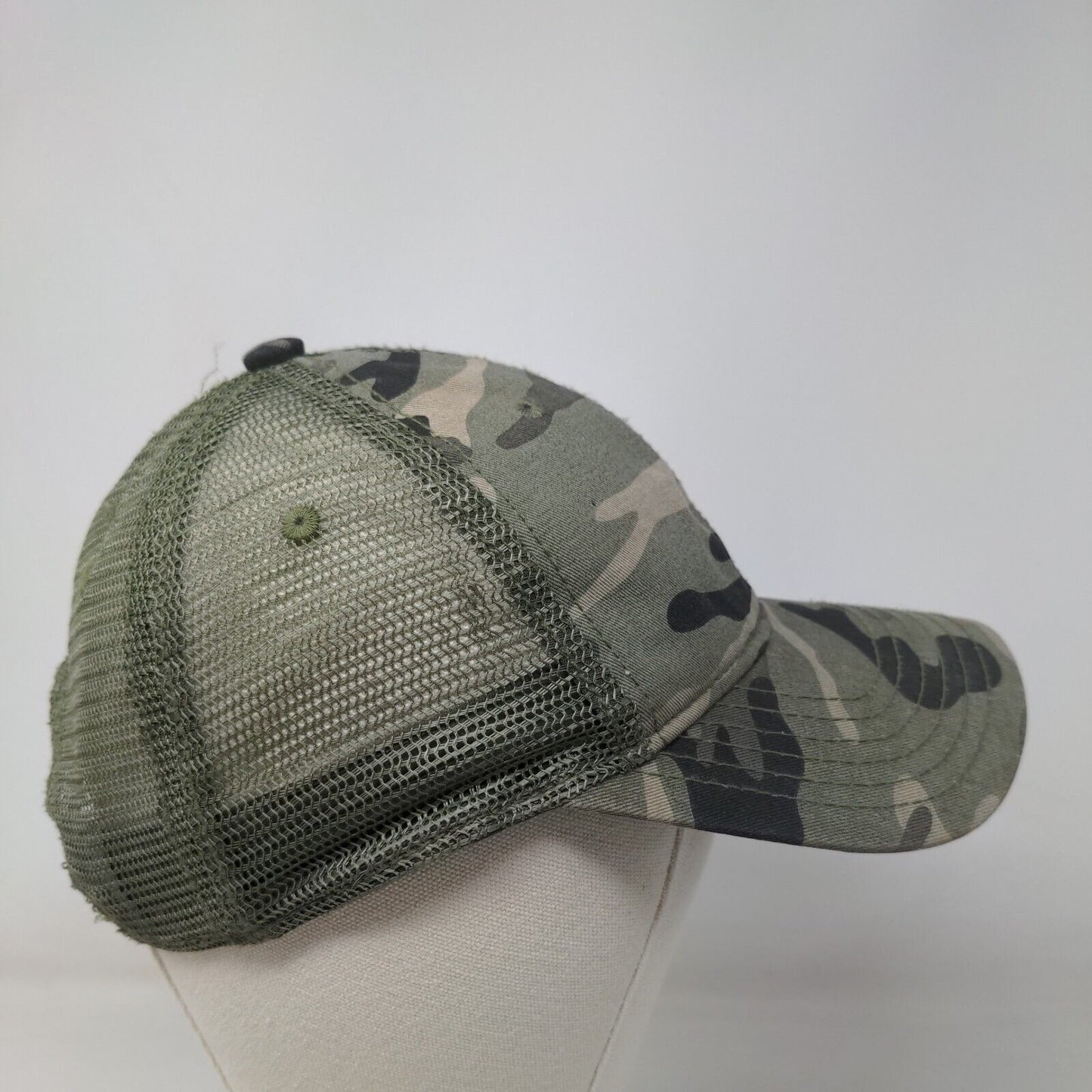 Unbranded Snapback Trucker Hat Camouflage One Size Mesh Back Adjustable