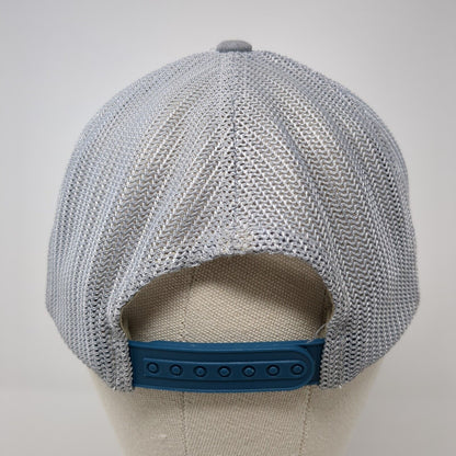 Travis Mathew Snapback Trucker Hat Gray OS Adjustable Embroidered Mesh Back
