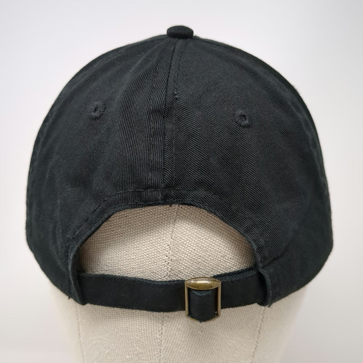 Carefree Dressage Baseball Cap Black One Size Hat Gold Adjustable Slideback Bill