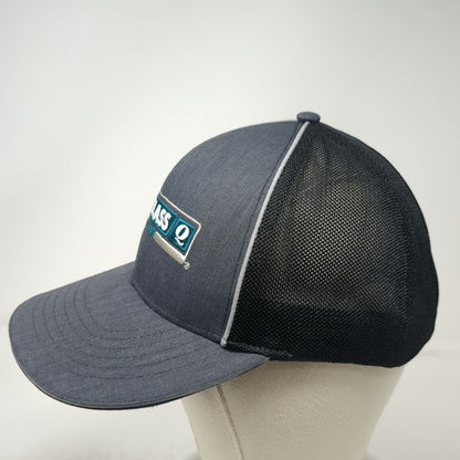 Polyglass Mapei Roofing Logo Gray Baseball Cap One Size Mesh Back Strapback Hat
