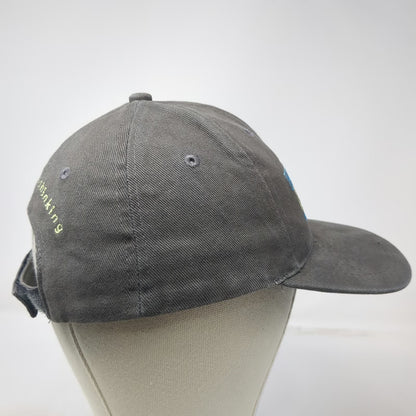 Apollo Baseball Cap Gray One Size Strapback Fuscoe Engineering Logo hat