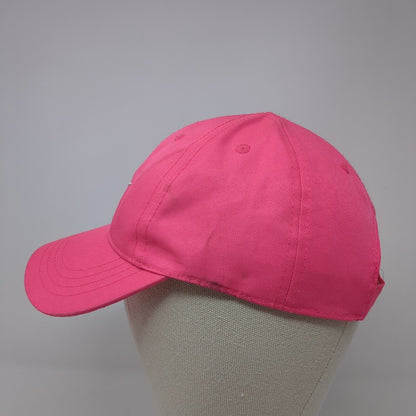Nike Strapback Hat Pink 4-6X Adjustable Embroidered Swoosh 6 Panel Just Do It