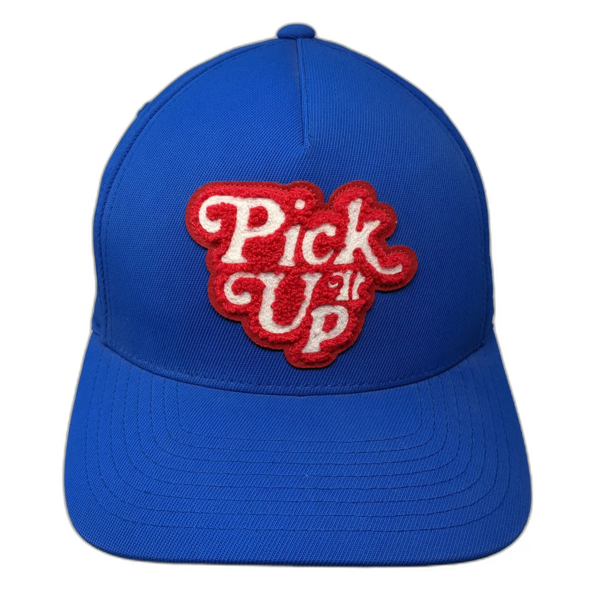 G/FORE 5 Panel Blue One Size Hat Pick It Up Patch Snapback Golf Cap Flexfit Tech