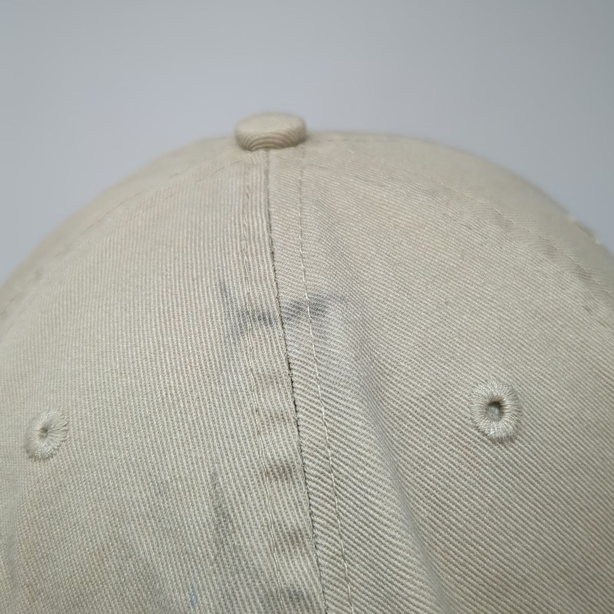 Cuffys Baseball Cap Beige One Size Cape Cod Summertime Tradition Slideback Hat