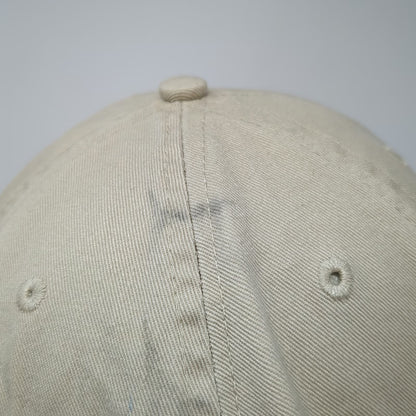 Cuffys Baseball Cap Beige One Size Cape Cod Summertime Tradition Slideback Hat