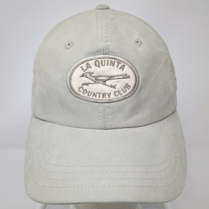 Imperial La Quinta Country Club Roadrunner USA Flag Baseball Cap Beige One Size