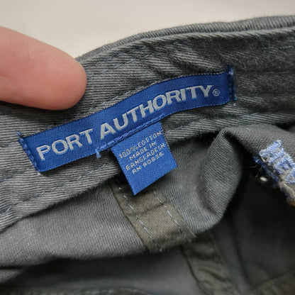 Port Authority Baseball Cap Gray One Size Boston Medical Center Health Logo Hat