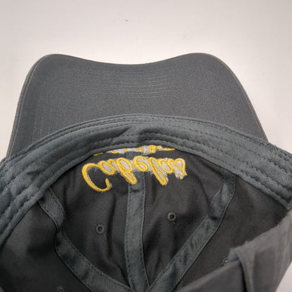 Cabela's Club Slideback Hat Solid Gray OSFM Adjustable Embroidered