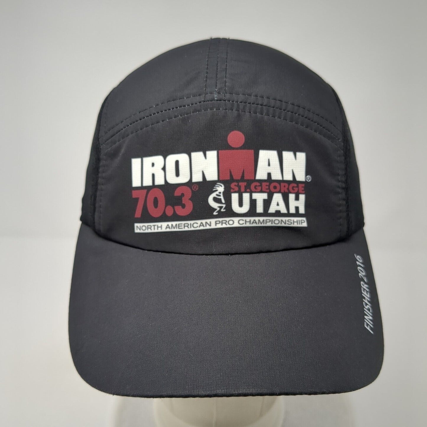 Ironman 70.3 St George Utah North American Pro Championship 5 Panel Cap Black OS