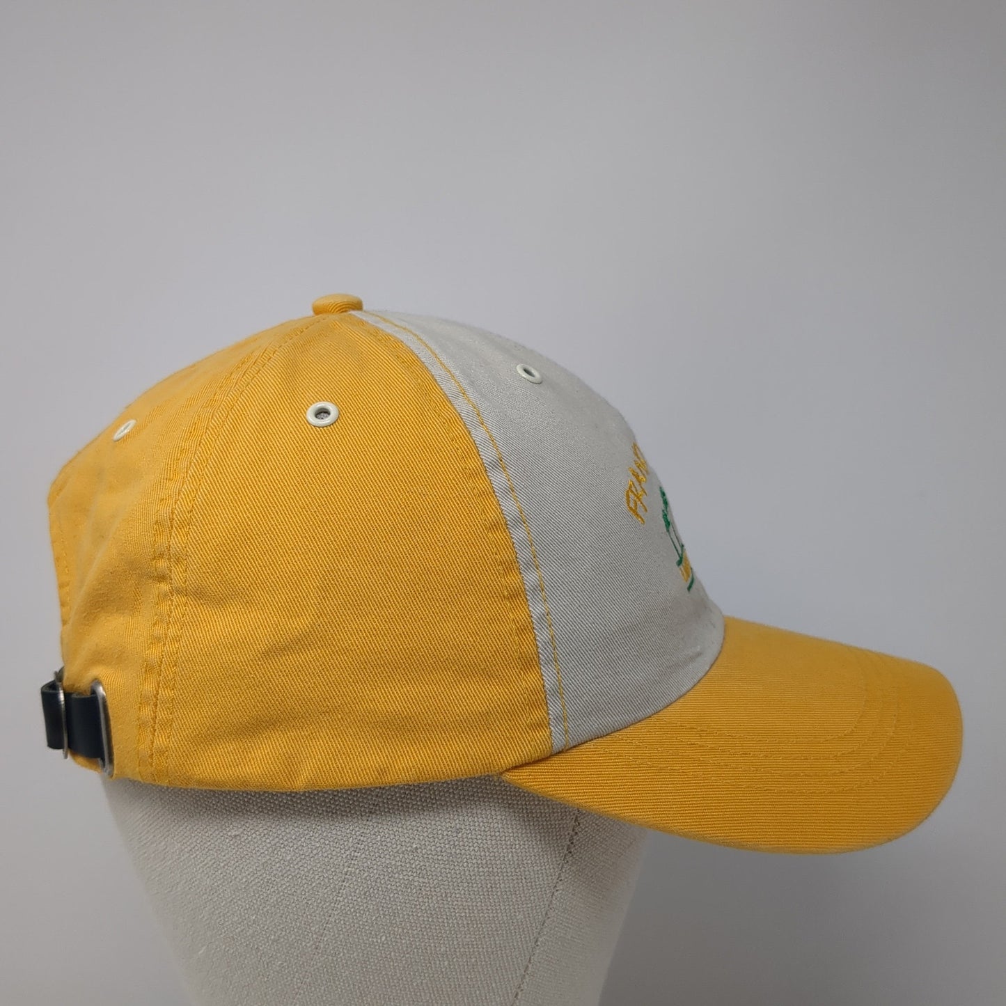 Franky & Louise's Lake Of The Ozarks Baseball Cap Yellow One Size Adjustable