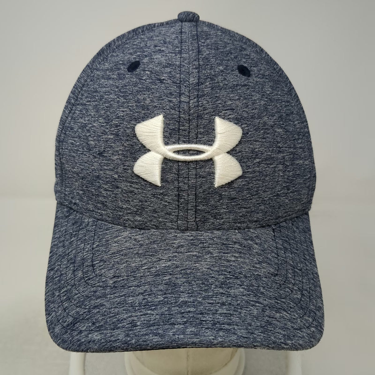 Under Armour Baseball Cap Blue XL Fitted Embroidered Logo Performance Hat