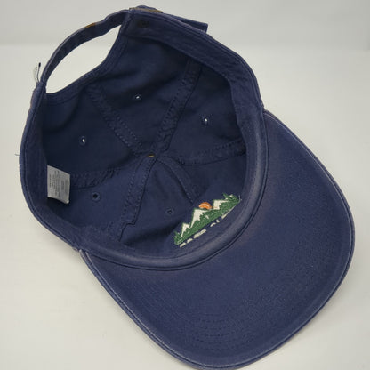 Life Is Good Slideback Hat Blue One Size Embroidered Adjustable Outdoor