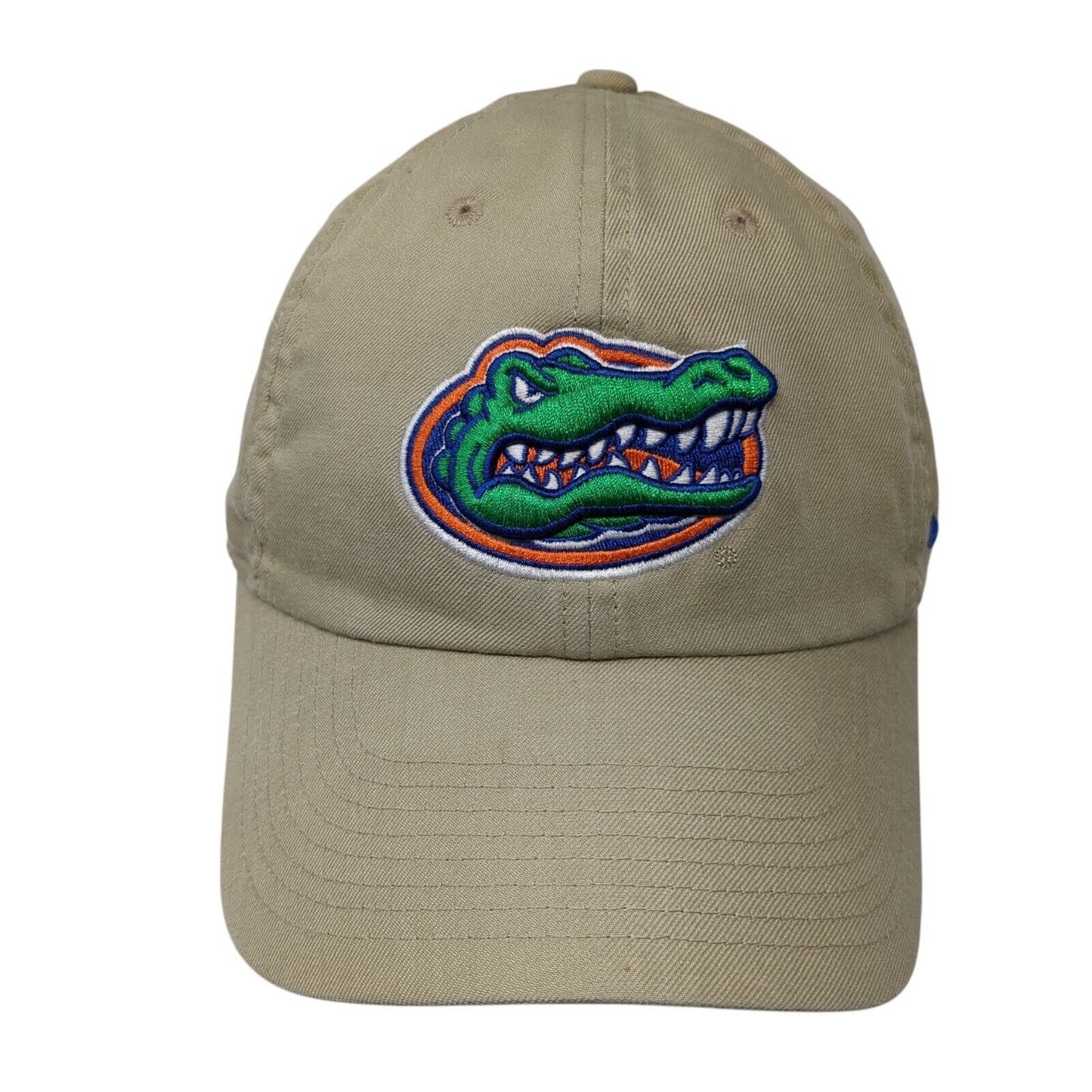 Florida Gators Slideback Hat Tan OSFA Embroidered Logo 100% Polyester